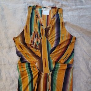 Christian Dior multiprint tanktop